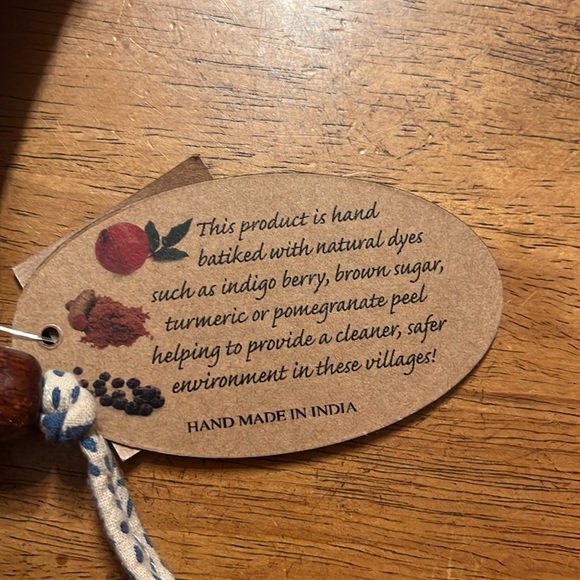 New Tree Sesign reversible blue/ black Veggie Dry long  sling bag - Picture 8 of 8